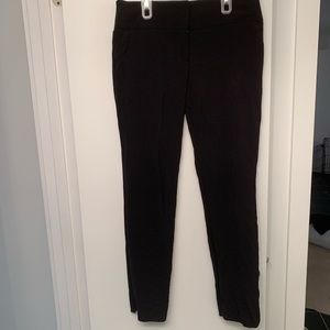 Black dress work pants